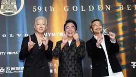 吳宗憲（憲哥）、KID跟坤達在後台受訪。（圖／記者鄭孟晃、趙于瑩攝影）