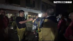 基隆議會火警。（圖／翻攝畫面）