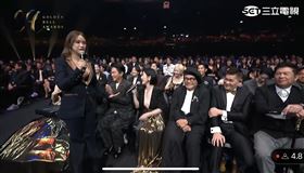 吳姍儒、吳宗憲。（圖／翻攝自金鐘獎YouTube）