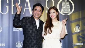 吳宗憲跟吳姍儒出席慶功。（圖／記者趙于瑩攝影）