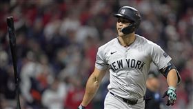 ▲史坦頓（Giancarlo Stanton）炸裂季後賽生涯第15轟，和賈吉（Aaron Judge）並列隊史第4。（圖／美聯社／達志影像）