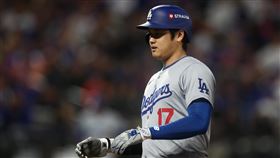 洛杉磯道奇球星大谷翔平。（圖／路透社／達志影像
）
