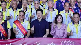 台北市長蔣萬安出席台北迎城隍會香大遶境。（圖／台北市政府媒體事務處提供）