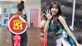 ▲韓籍人氣啦啦隊女神安芝儇有「最強外掛」之稱。（圖／翻攝自wl