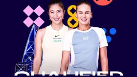 詹皓晴與俄羅斯搭檔庫德梅托娃（Veronika Kudermetova）也收下WTA年終總決賽女雙門票。（圖／翻攝自WTA官網）