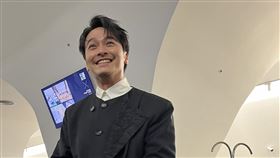 楊銘威後台受訪。（圖／記者杜沛學攝影）