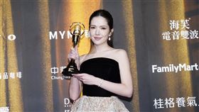 許瑋甯連續2年獲得金鐘獎迷你視后。（圖／記者鄭孟晃、趙于瑩攝影）
