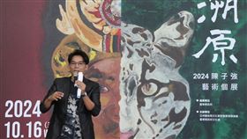 陳子強舉辦畫展（圖／經紀人提供）