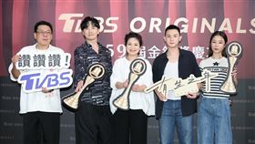 左起許肇任、鄭元暢、楊貴媚、謝展榮、林心如。（圖／記者鄭孟晃攝影）