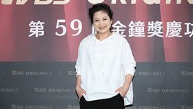 左起許肇任、鄭元暢、楊貴媚、謝展榮、林心如。（圖／記者鄭孟晃攝影）