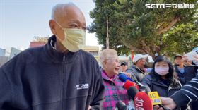 1月13日總統大選投票日，柯爸柯承發與柯媽何瑞英一同前往投票