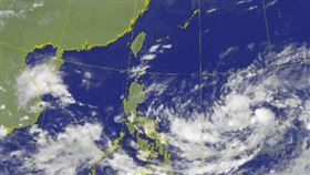 熱帶性低氣壓TD24，準潭美颱風10/20 1400（圖／翻攝自中央氣象署）