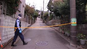 日本神奈川縣橫濱市青葉區發生強盜案，75歲老翁慘遭殺害，身上多處骨折，且還有抵禦攻擊時的傷口。（圖／翻攝自時事通信）