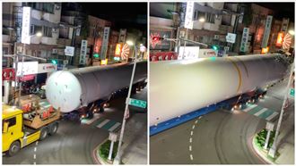 新竹街頭「巨型棒狀物」網見駕駛技術讚爆