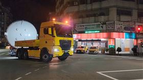 吊車大王,氮氣儲氣槽,台積電,新竹（圖／胡漢龑提供）