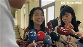徐巧芯回應柯文哲USB事件。（圖／記者詹宜庭攝影）