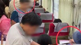 台鐵自強號123次列車有3名旅客發生爭吵，列車長出面緩頰仍吵不停，最終被請下車。（圖／翻攝Threads）
