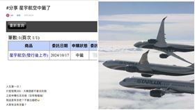 星宇,股票,中籤,申購（圖／翻攝自Dcard）