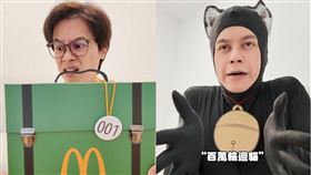 網紅HowHow也收到了最近引發熱議的《獵人》整套卡包（圖／翻攝自@howhowhasfriends IG）