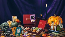 布朗尼的專門戶可可布朗在萬聖節推出新口味，還針對節慶，特別推出限定「南哥南瓜奶油乳酪布朗尼」。（圖／品牌業者提供）