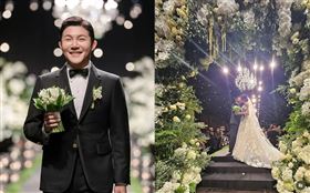 曹世鎬結婚排場超大！劉在錫、GD現、朴信惠3夫妻檔都來了。（圖／翻攝xportsnews、IG）