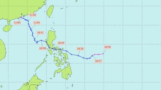 10月底還有颱？前年11月案例　釀災遭除名