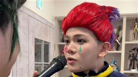 孫生扮成西索抗議為何沒拿到獵人卡包（圖／翻攝孫生Threads）