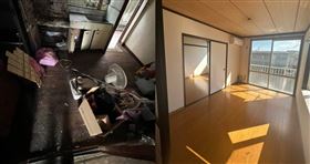 ▲遭遇兩次租客跑路，但屋況卻是天差地遠。（圖／翻攝自社群網站X）

