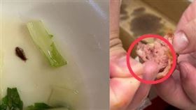 知名餐廳食安風暴
(圖／翻攝自google map（左）、當事人提供（中）、爆料公社（右）