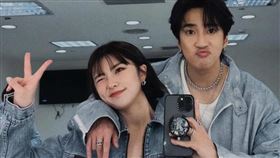 焦凡凡（左）交往婁峻碩（右）8年。（圖／翻攝自焦凡凡IG）