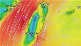 潭美颱風本體侵襲菲律賓，但外圍環流仍會影響台灣。（圖／翻攝自＠typhoon_mi Threads）
