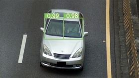 國道啟用未繫安全帶科技執法。（圖／翻攝畫面）