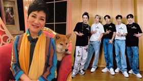 張小燕、Energy。（圖／翻攝自張小燕臉書、Energy IG）