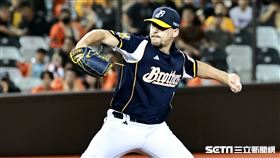 ▲中職35年台灣大賽G3，中信兄弟先發投手克迪。（圖／記者劉彥池攝影）