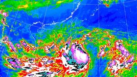 ▲中央氣象署指出，對潭美發布警報機率低，但其暴風圈半徑預計明日下午會擴大。（圖／翻攝自中央氣象署官網）