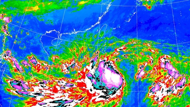 潭美颱風明暴風圈擴大！北東降雨紫爆