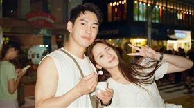 張書豪、歐陽妮妮。（圖／翻攝自歐陽妮妮IG）