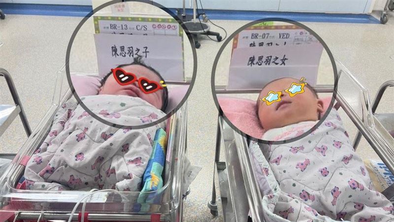 比中樂透更難！台中產婦同名同姓還同天生