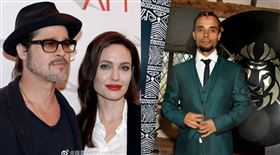 安潔莉娜裘莉與40歲英國饒舌男歌手阿卡拉熱戀。（圖／翻攝自IG）