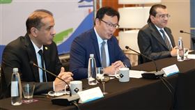 亞洲帕拉林匹克委員會執行委員會（Asian Paralympic Committee，簡稱APC）會議首度在臺灣舉行，教育部體育署長鄭世忠今早到場致歡迎詞。（圖／中華帕拉林匹克總會提供）