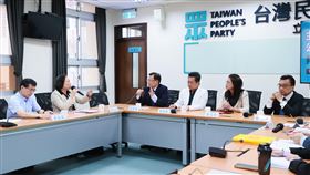 行政院主計長拜會民眾黨團。（圖／民眾黨團提供）