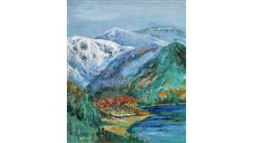 新萬仁董座林文政賣畫所得捐贈助學　攜手2024台北國際藝術博覽會（業配勿用）