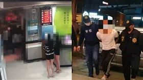 林姓男子才出獄2天小弟們準備接風宴，他僅因如廁誤闖包廂起衝突，活砍斷別人手臂。（圖／翻攝畫面）