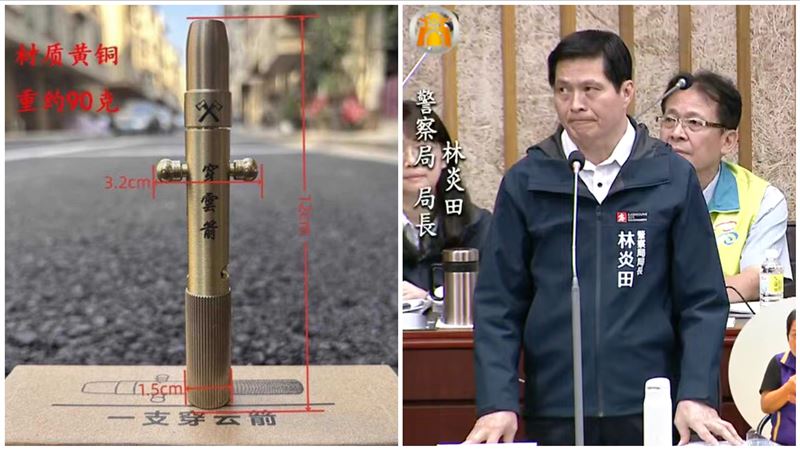 穿雲箭氾濫？分局單月查70支　警政署發聲