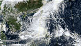 潭美颱風、熱帶性低氣壓最新路徑預測。（圖／氣象署提供）