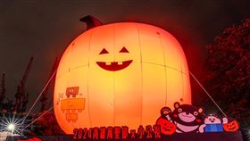 「巨型南瓜」炫麗現身凹子底公園！高雄萬聖節10/25驚奇點燈(圖/台灣旅行趣)