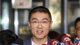 柯文哲政治獻金案作證　謝國樑訊後受訪台北地檢署偵辦前台北市長柯文哲政治獻金案，24日以證人身分約談基隆市長謝國樑（圖），訊後請回。謝國樑下午接受媒體訪問表示，他依法來作證，不能對外討論訊問細節。中央社記者鄭清元攝　113年10月24日