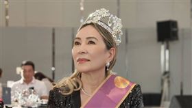 蔡麗娜擔任世界旗袍皇后國際大賽總決賽評審。（圖／台灣世界旗袍文化推展聯合會提供）