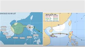 各國預估颱風路徑
圖／翻攝自Hsin Hsing Chia YouTube頻道））
