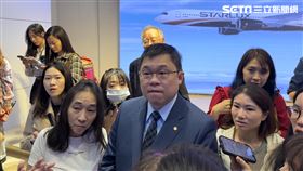 星宇航空今（25）日上市，圖為董事長張國煒。（圖／記者王翊綺攝影）